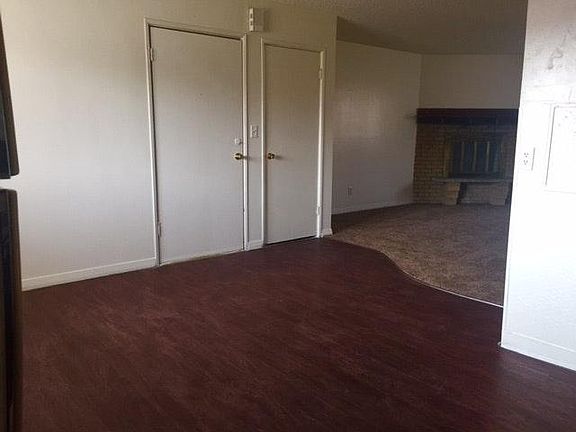 The kitchen opens up large enough to have ample dining area!