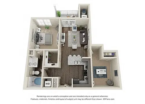Floor plan Golden State w/Den