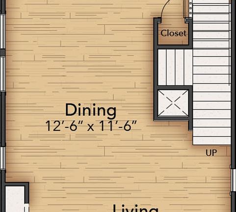 Second Floor - Unit A