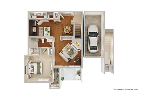 Floor plan A1D