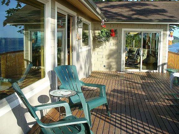Relax on the front deck