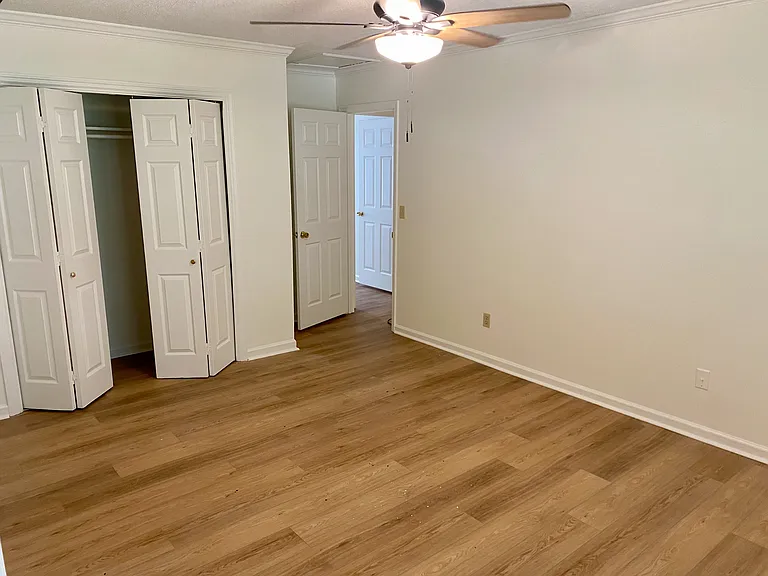 Bedroom two is only slightly smaller than the master. You can't tell the difference.