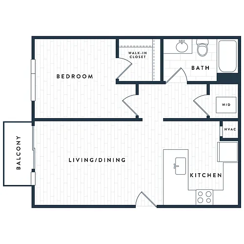 Floor plan 1B