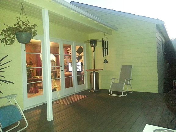 Living room from deck