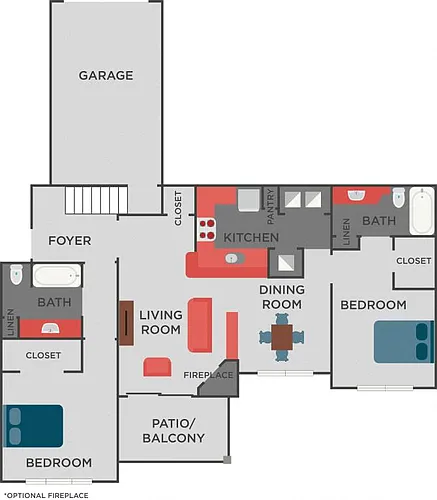 Floor plan ASHEVILLE