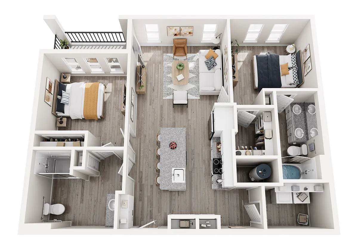 Floor plan Commerce