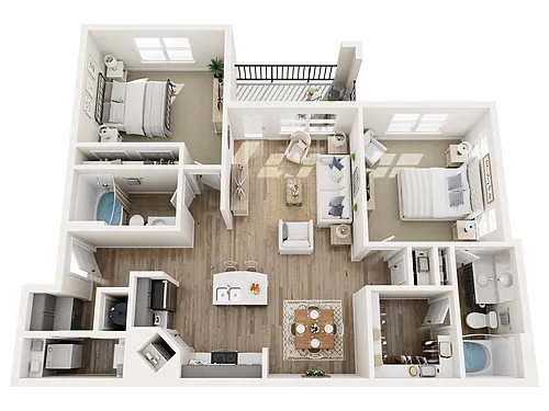 Floor plan B1