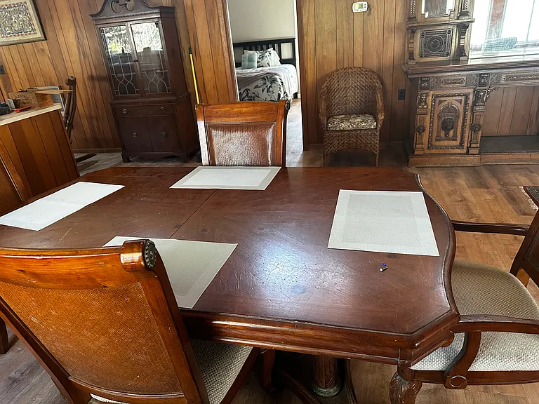 Dining area.