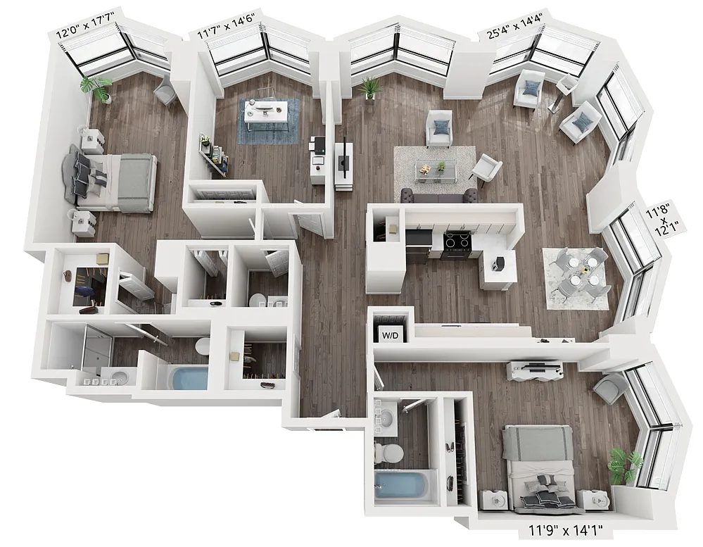 Floor plan D