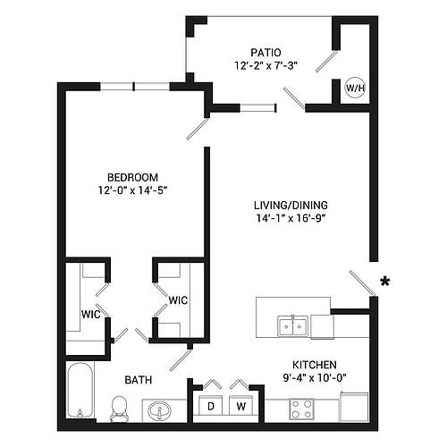 Floor plan Kyle