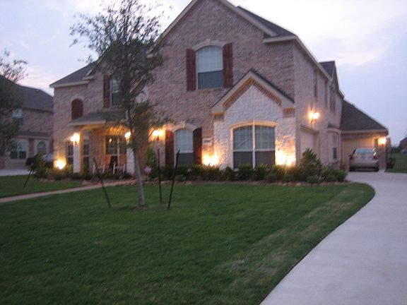 Exterior Lighting At Dusk