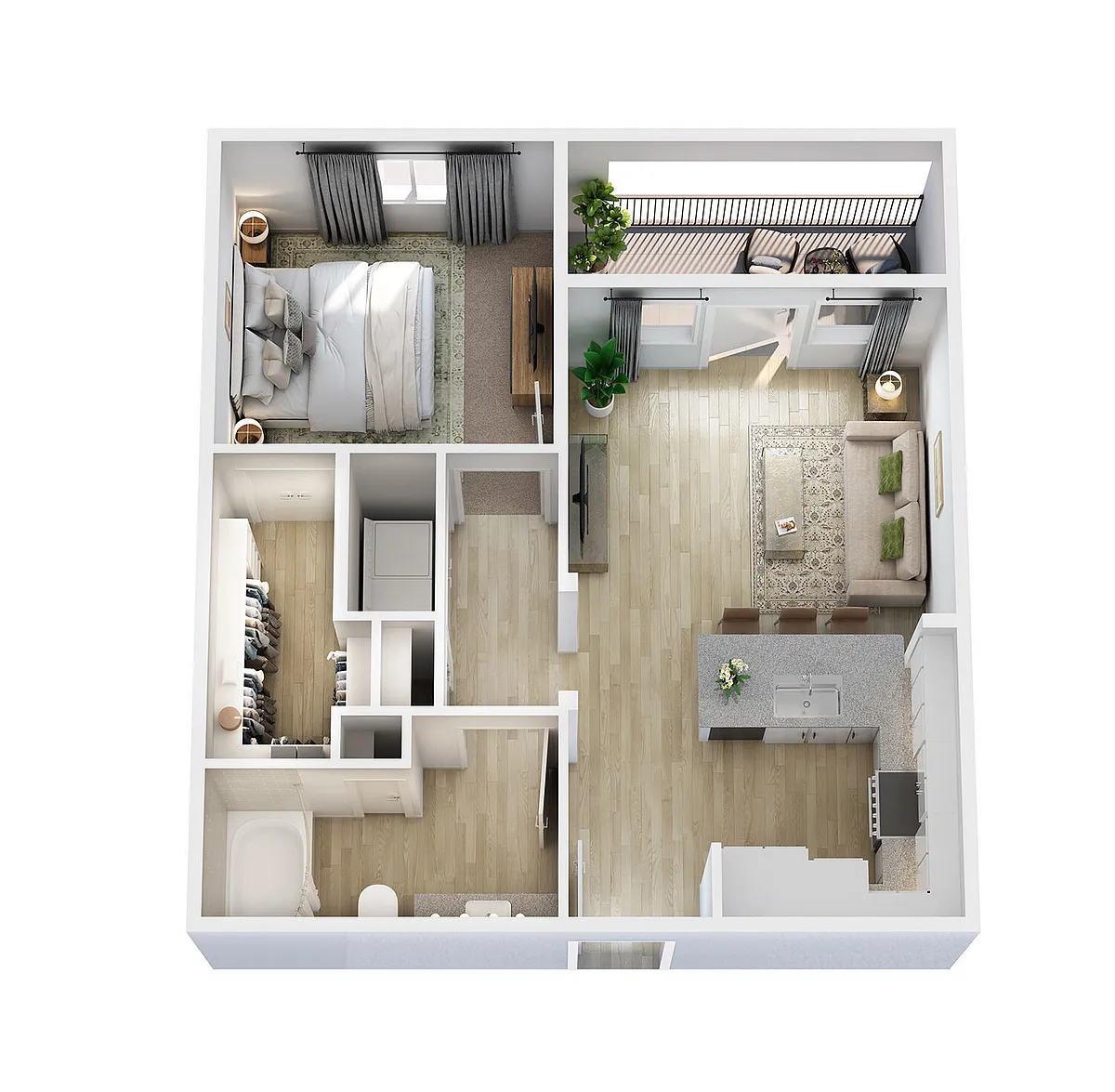 Floor plan A2-ALT 1