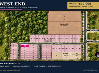 LOT 48 Isla Veda Dr, Sulphur, LA 70663