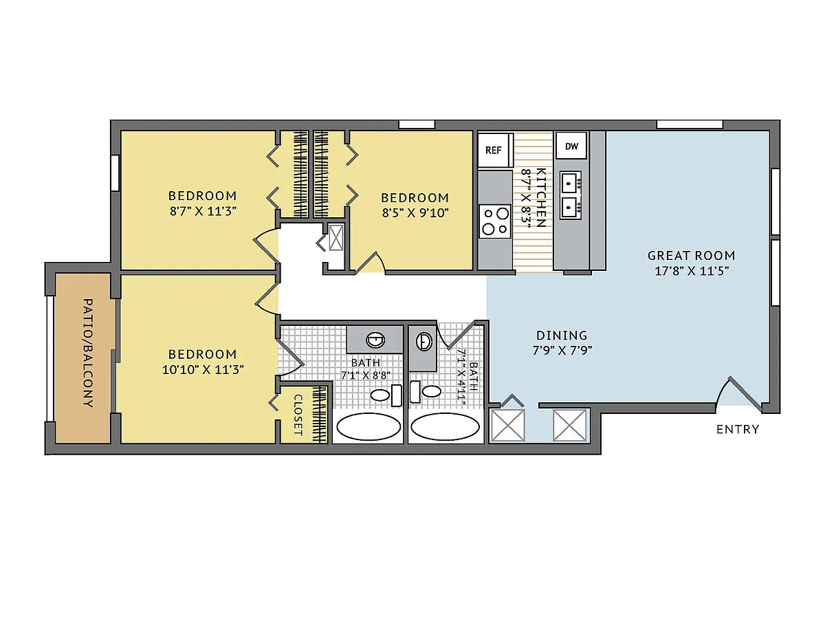 Floor plan Herring II