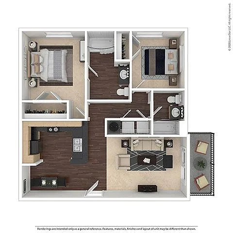 Floor plan The Withington