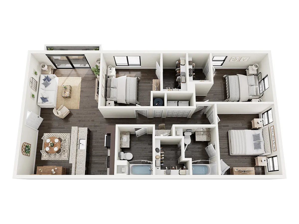 Floor plan Luxe