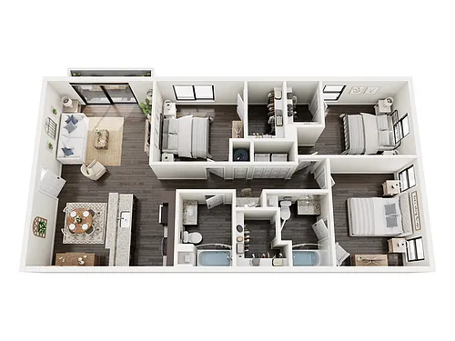 Floor plan Luxe