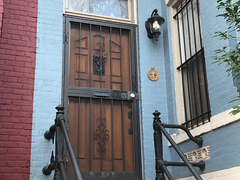 Primary door to front of house.