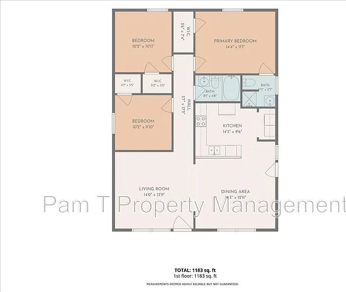 3 bed, 2.0 bath, 1200 sqft, $1,999 — Photo 4
