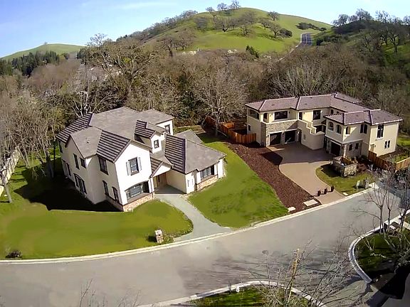 Beautiful green hills of Danville set the backdrop for these impressive homes
