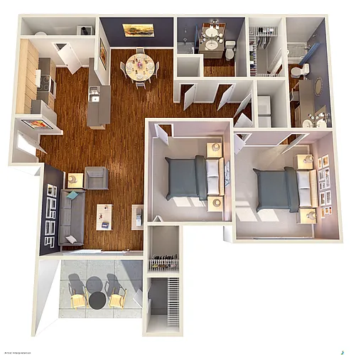 Floor plan B2
