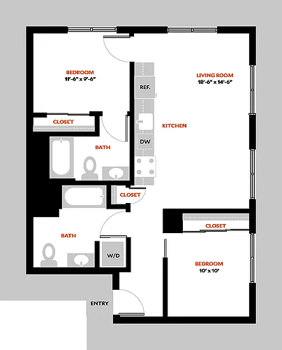 Floor plan 2A