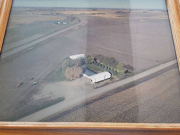 Ariel view of the acreage 