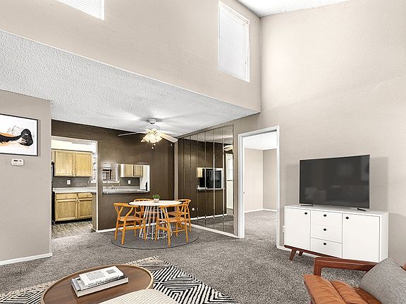 Accent Wall Color and Mirrored Accent Wall in Select Floor Plans