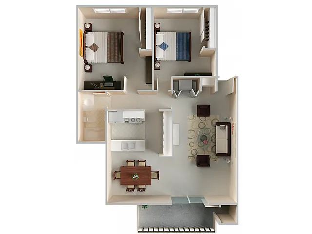 Floor plan Cypress Cove