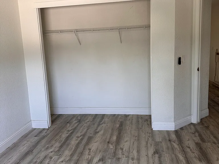 Upstairs bedroom closet