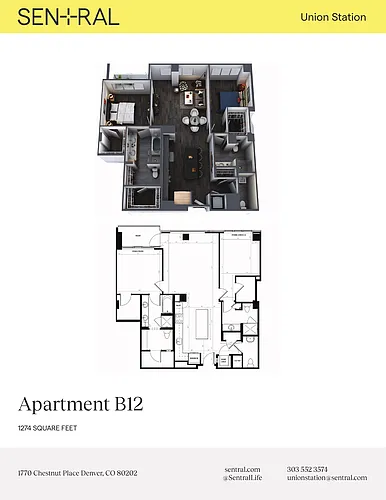 Floor plan B12