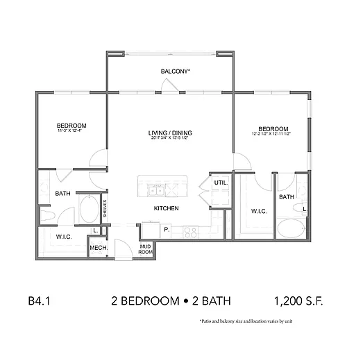 Floor plan B41