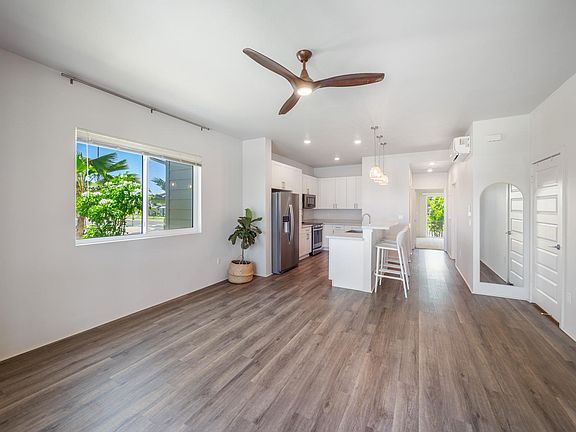 Spacious open concept living.