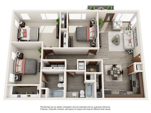 Floor plan Thirteen09