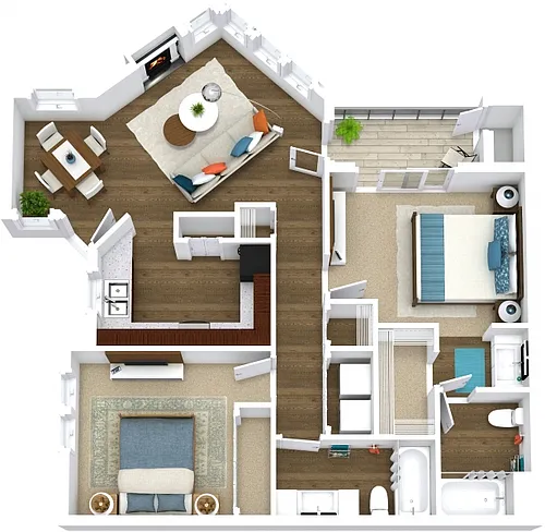 Floor plan B2