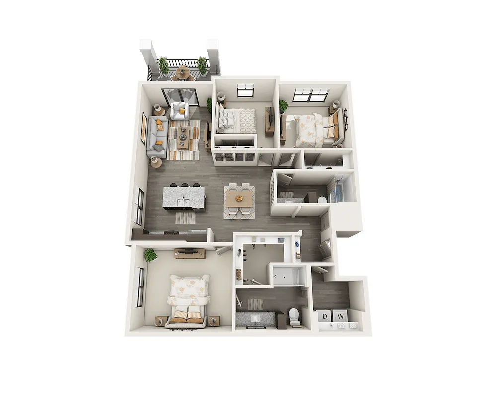 Floor plan C1- Magnolia