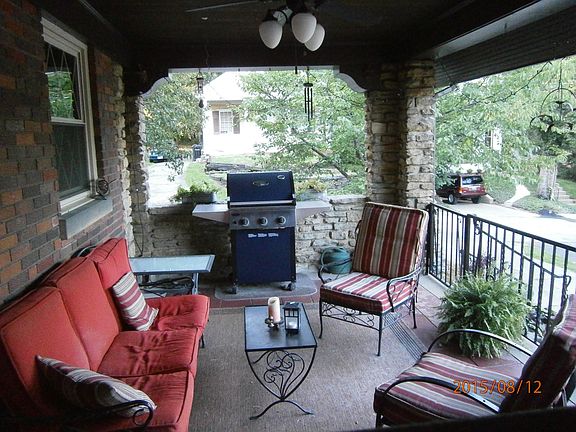 Charming Stone Porch