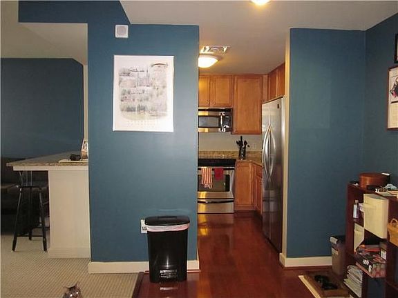 View from hall into Kitchen