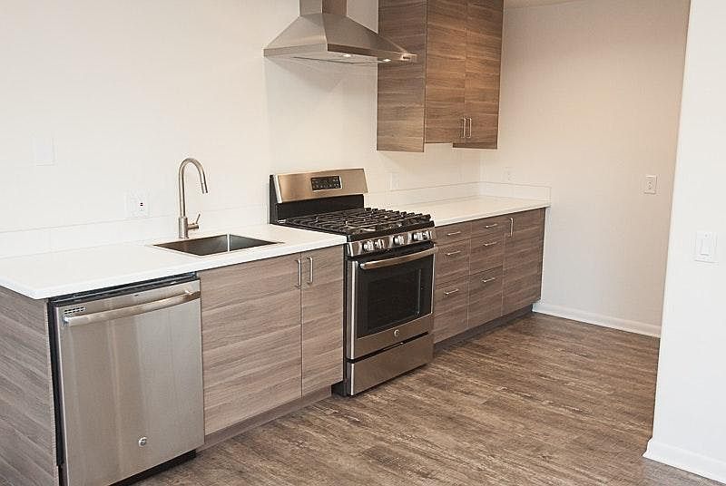 Brand new kitchen with SS appliances