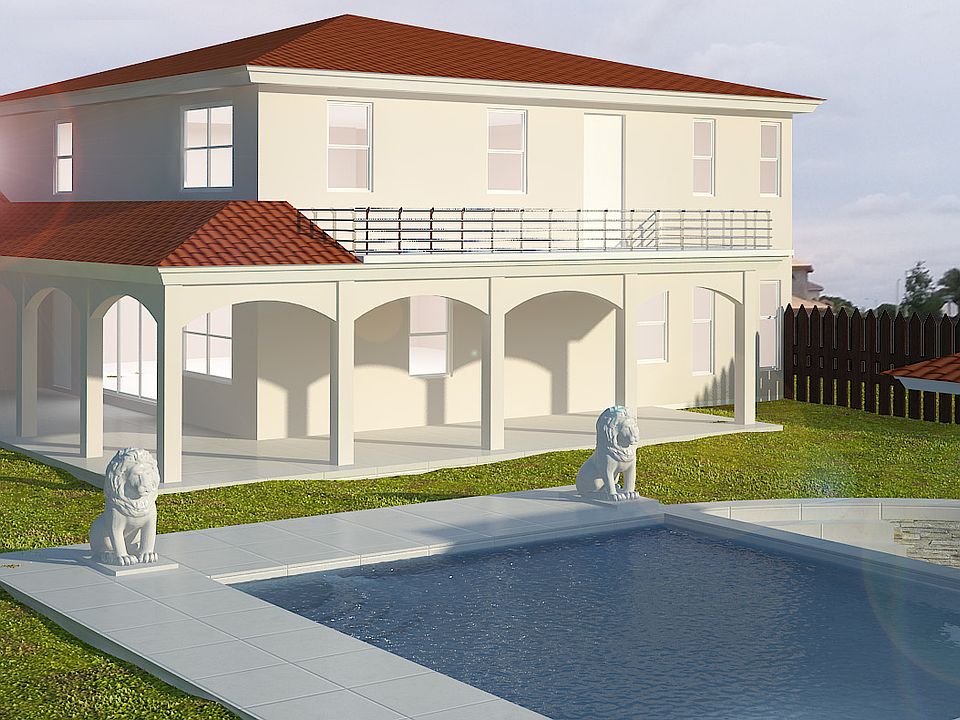 Backyard when complete