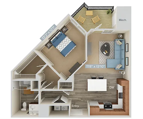 Floor plan A6-755