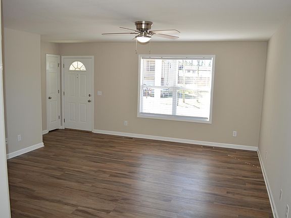 Large Living room, Storage closet and Front Entry Door