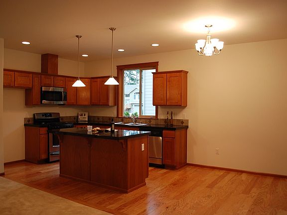 Kitchen with eating space