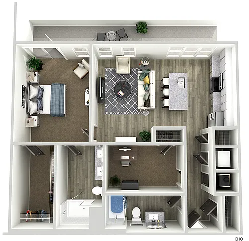 Floor plan B10