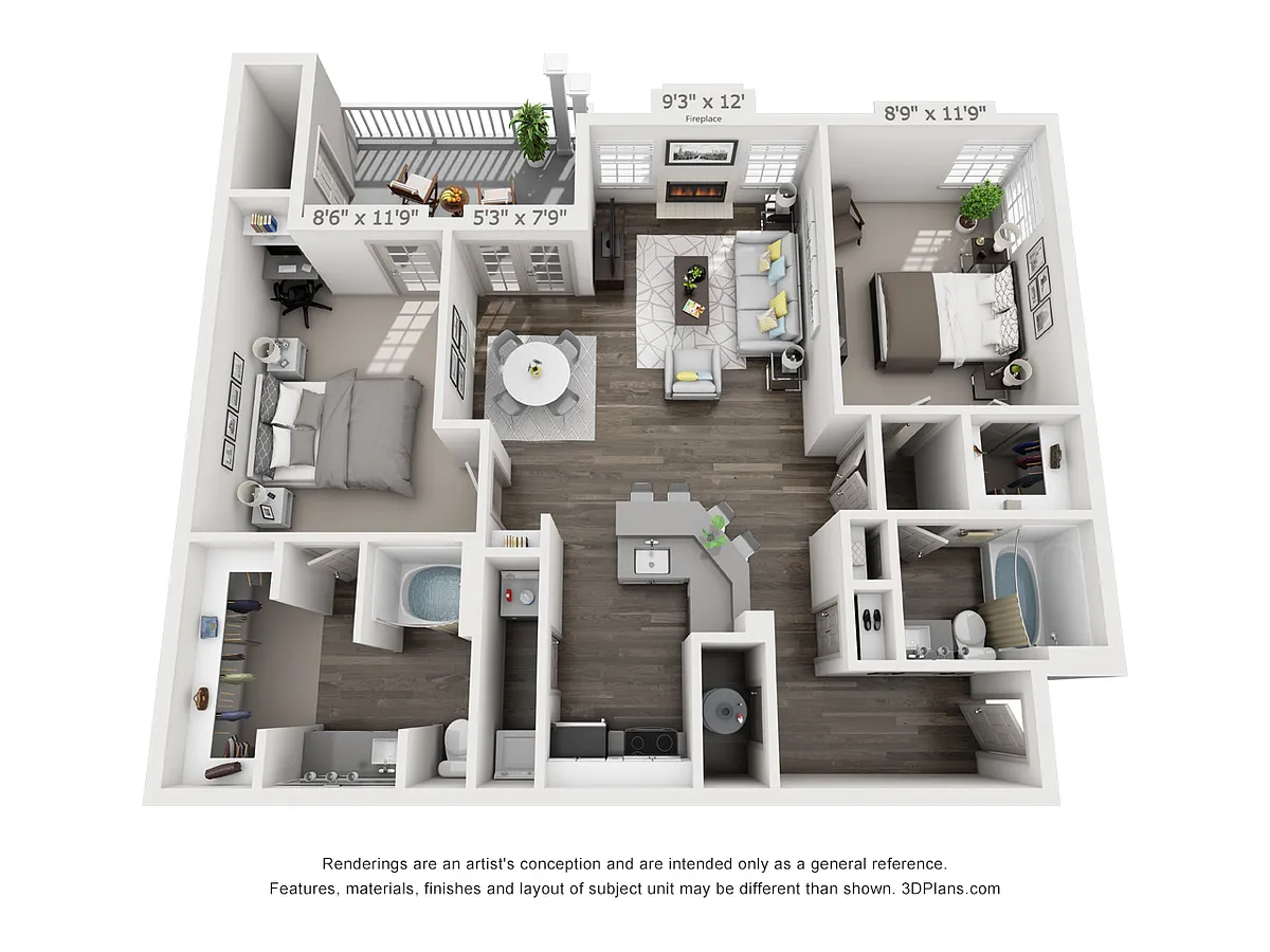 Floor plan Gleenwood
