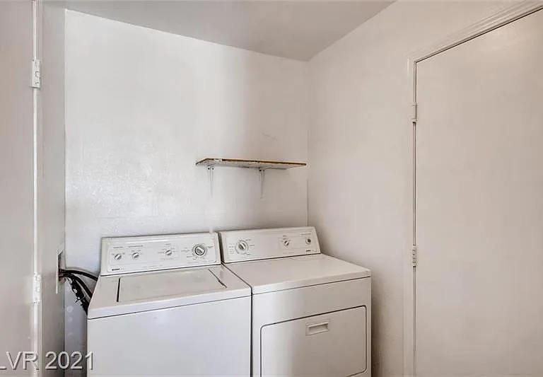 Laundry area