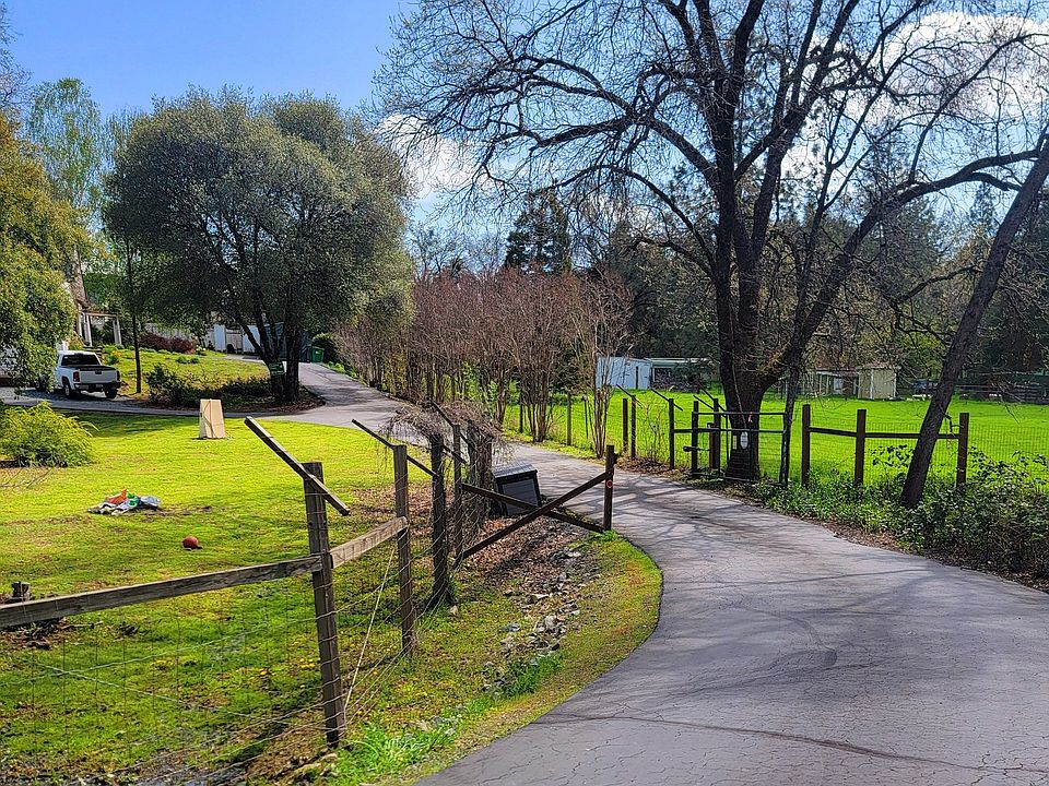 The paved drive way