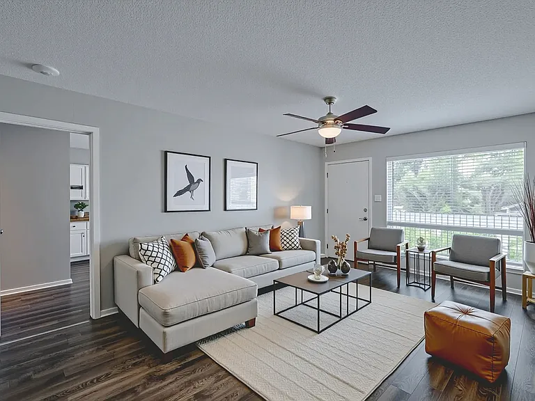 Establishment Living Room Staged