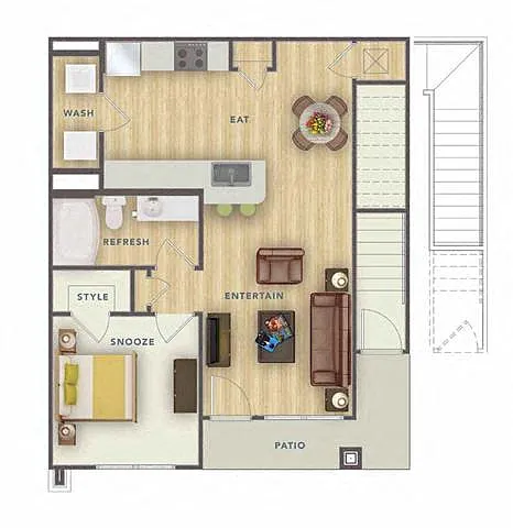 Floor plan 1G Renovation 2