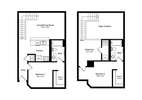 Floor plan TH2A